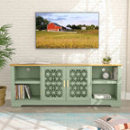 Mobile porta TV decorativo rustico floreale da 70 pollici per un massimo di 80 TV