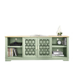 Mobile porta TV decorativo rustico floreale da 70 pollici per un massimo di 80 TV