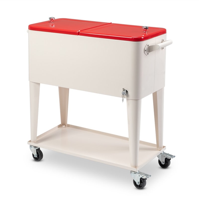 Raffreddatore a spruzzo per ferro da stiro da 80 QT con ripiano