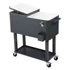 Raffreddatore a spruzzo per ferro da stiro da 80 QT con ripiano