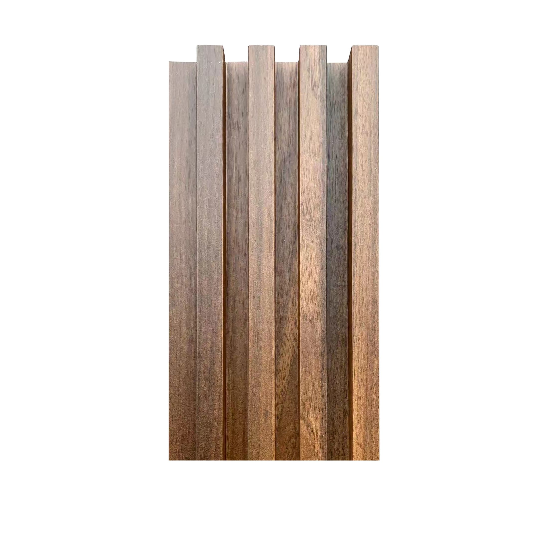 Pannello di rivestimento in legno massello da 93 pollici x 6 pollici x 0,8 pollici - 3 pezzi + 1 pezzo di finitura finale
