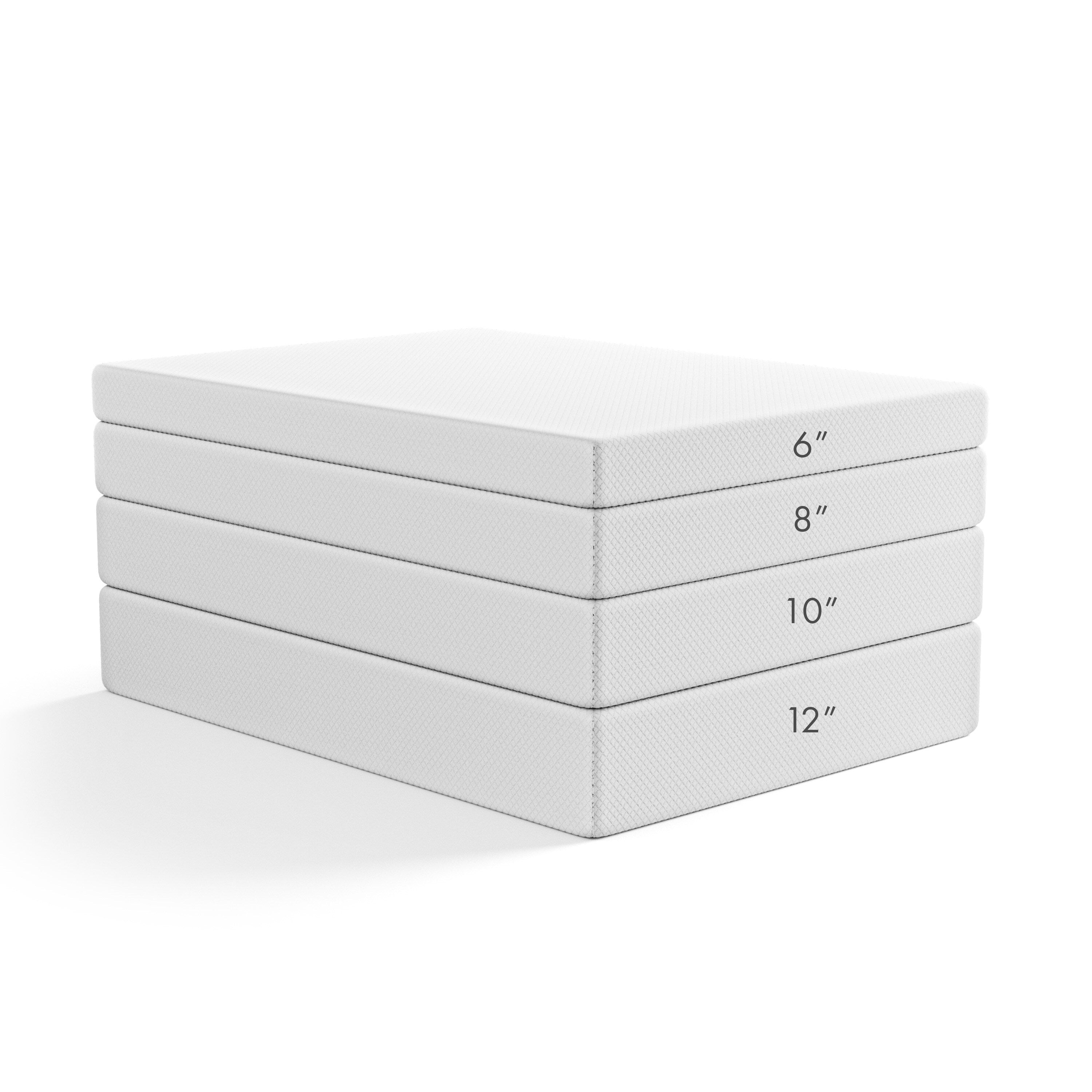 Materasso in memory foam gel premium SoftNest Rejuv Collection da 10 pollici