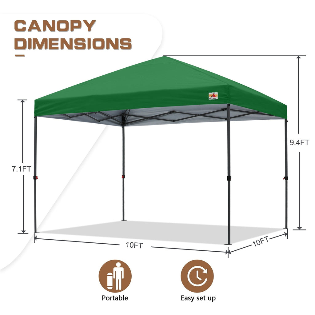 ABCCANOPY Tenda a baldacchino pieghevole facile e resistente Tenda a baldacchino per esterni