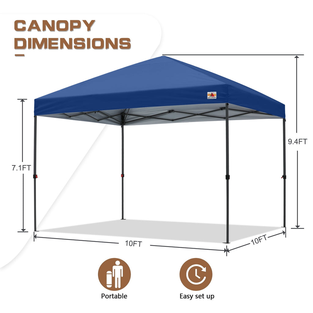 ABCCANOPY Tenda a baldacchino pieghevole facile e resistente Tenda a baldacchino per esterni