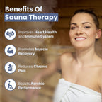 Sauna interna umida e asciutta in legno ALEKO per 5-6 persone con riscaldatore elettrico - 75 x 75 x 83 pollici