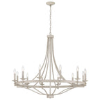 Lampadario Fidenza a 12 luci in stile Impero moderno in stile fattoria con UL - D40'' * H135''