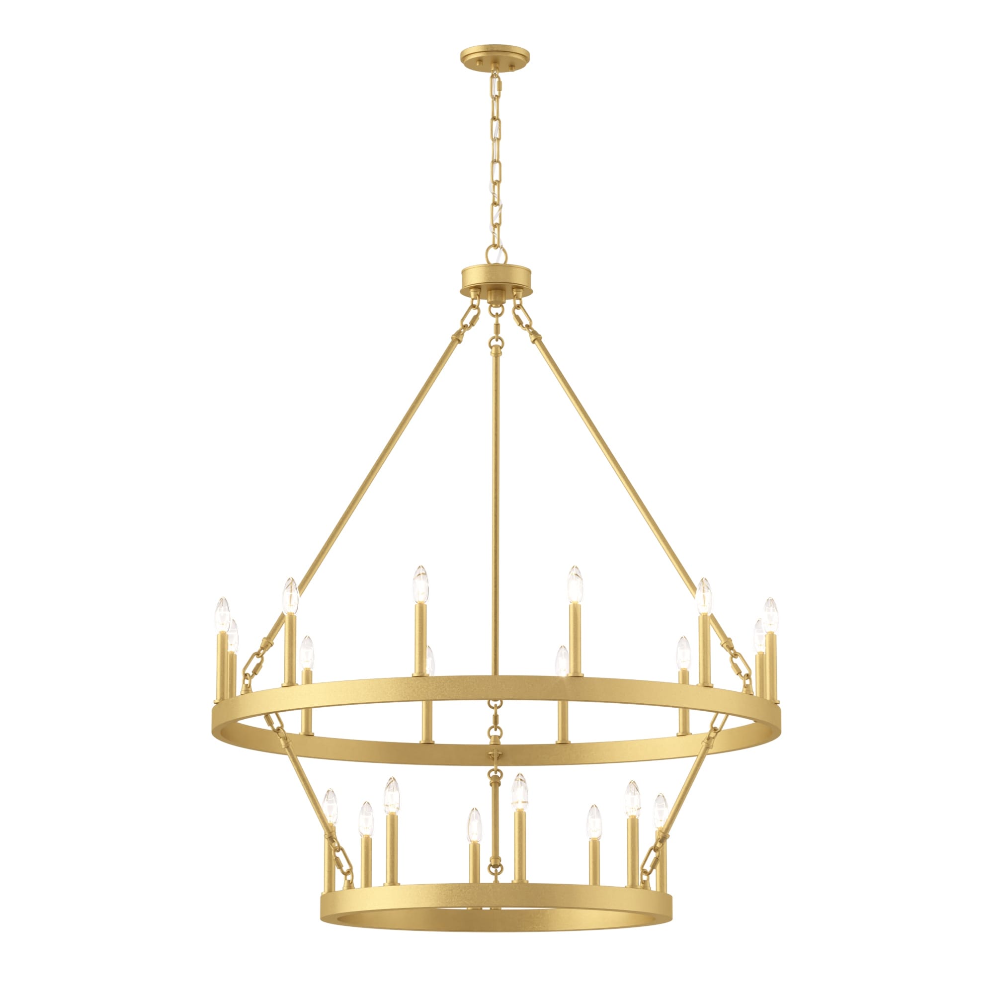 Lampadario Acroma da 20 luci moderno stile fattoria da 40 pollici a forma di ruota di carro con UL