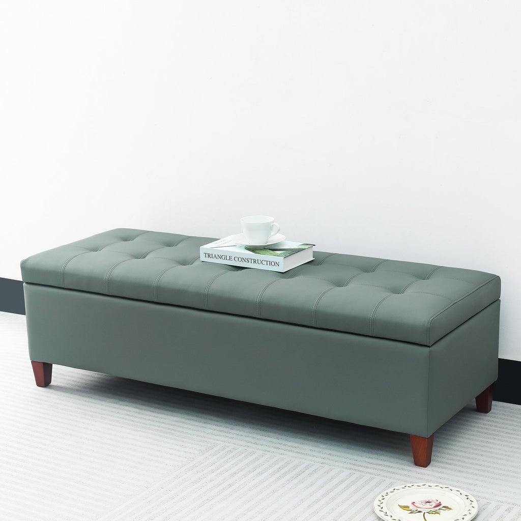 Panca contenitore in similpelle Adeco 50