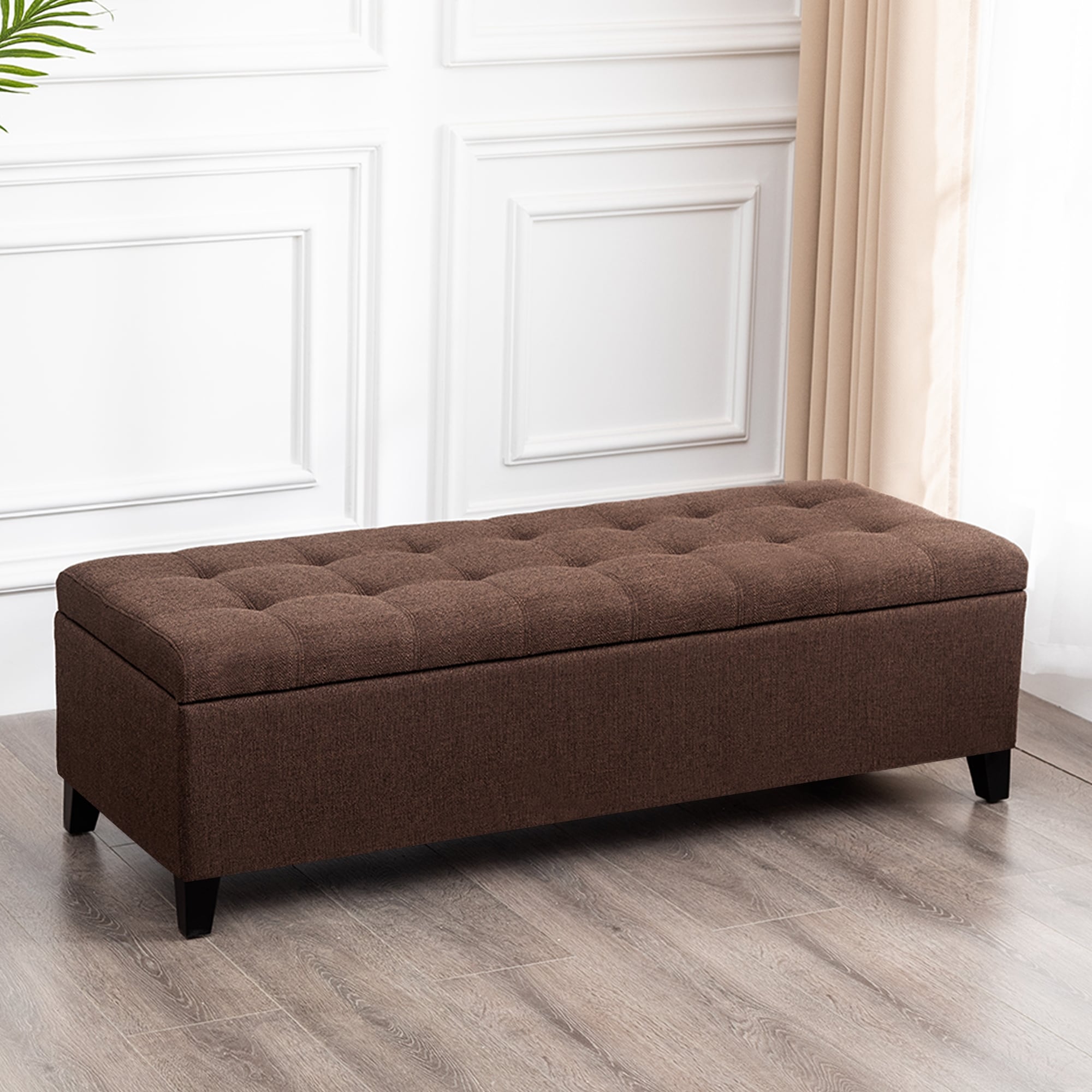 Panca contenitore in similpelle Adeco 50
