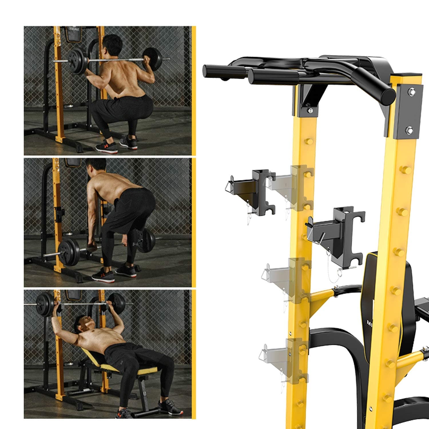 Torre multifunzione per l'allenamento della forza domestica Ainfox Power Tower