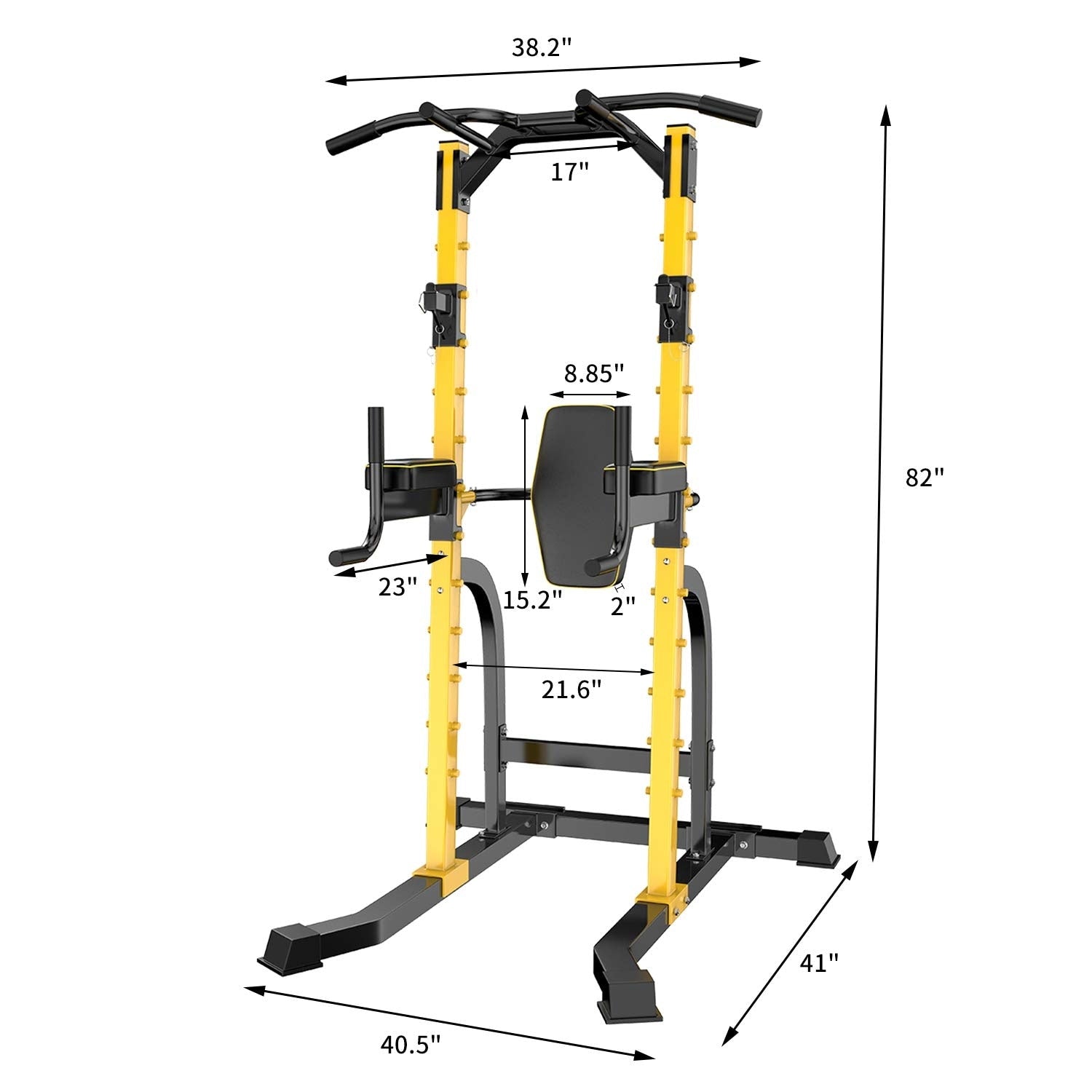Torre multifunzione per l'allenamento della forza domestica Ainfox Power Tower