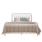 Alazyhome, semplice struttura per letto in metallo vintage, facile da montare