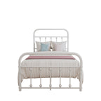 Alazyhome, semplice struttura per letto in metallo vintage, facile da montare