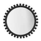 Specchio rotondo in legno Alden Décor Orion, naturale