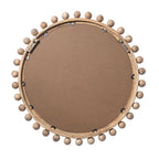 Specchio rotondo in legno Alden Décor Orion, naturale
