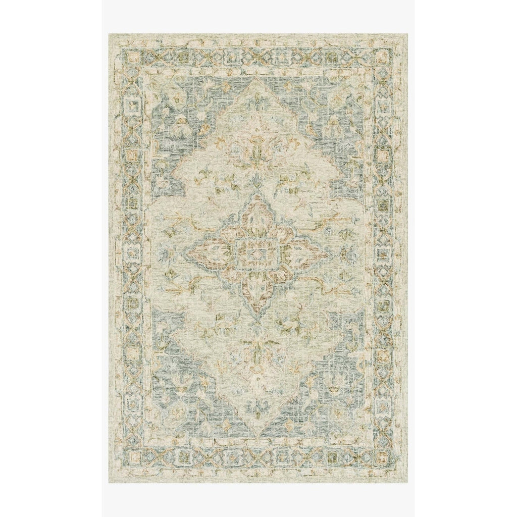Tappeto in lana con mosaico tradizionale fatto a mano Alexander Home