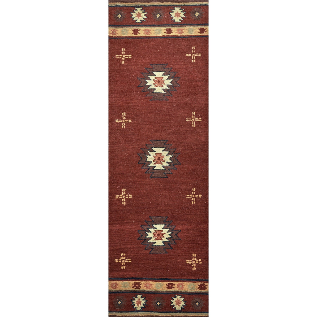 Tappeto in lana annodato a mano Alora Decor Ryder Southwestern
