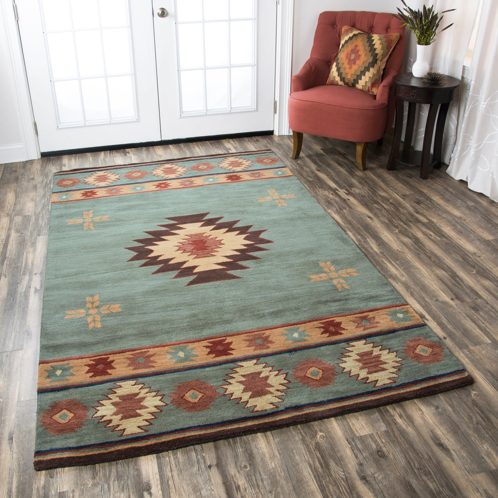 Tappeto in lana annodato a mano Alora Decor Ryder Southwestern