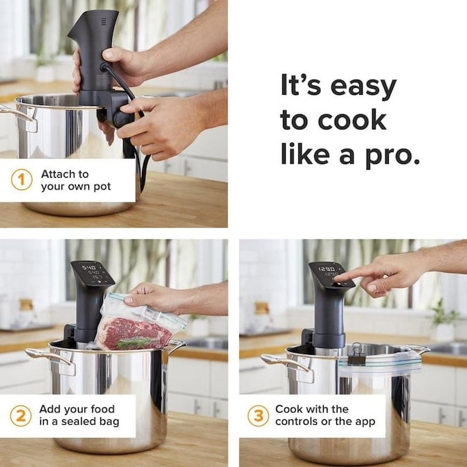 Anova - Pentola di precisione Wi-Fi Pro