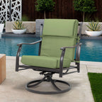Set di 4 cuscini per sedia con schienale alto Aoodor Patio, 46x21x4 pollici (solo cuscini)
