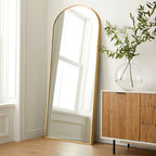 Specchio ad arco moderno a figura intera