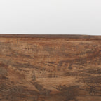 Ciotola Athena Extra Large Oblong in legno di recupero nero-marrone - 26,0 L x 10,0 W x 7,0 H