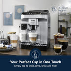 Macchina per caffè espresso automatica con montalatte automatico, macinacaffè integrato, ECAM29084SB