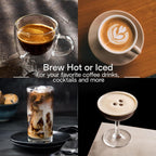 Macchina per caffè espresso automatica con montalatte manuale, macinacaffè integrato, ECAM29043SB