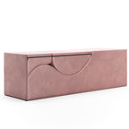 Chaise longue convertibile Avana Kami / Yoga e massaggio - Pouf 2 in 1 con poltrona yoga pieghevole nascosta, microvelluto - N/D