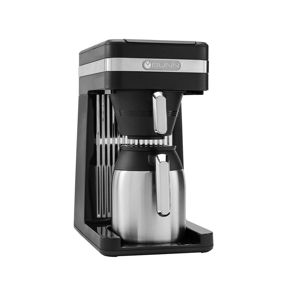 BUNN Speed ​​Brew CSB3T Macchina per caffè da 10 tazze nera/argento