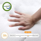 Materasso ibrido a molle SweDrea da 10 pollici, antidecubito e rinfrescante, con certificazione CertiPUR-US, SGS e OEKO-TEX