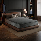 Materasso ibrido in memory foam infuso di gel SweDrea da 8/12 pollici, mediamente rigido, rinfrescante e traspirante con CertiPUR-US, SGS e OEKO-TEX