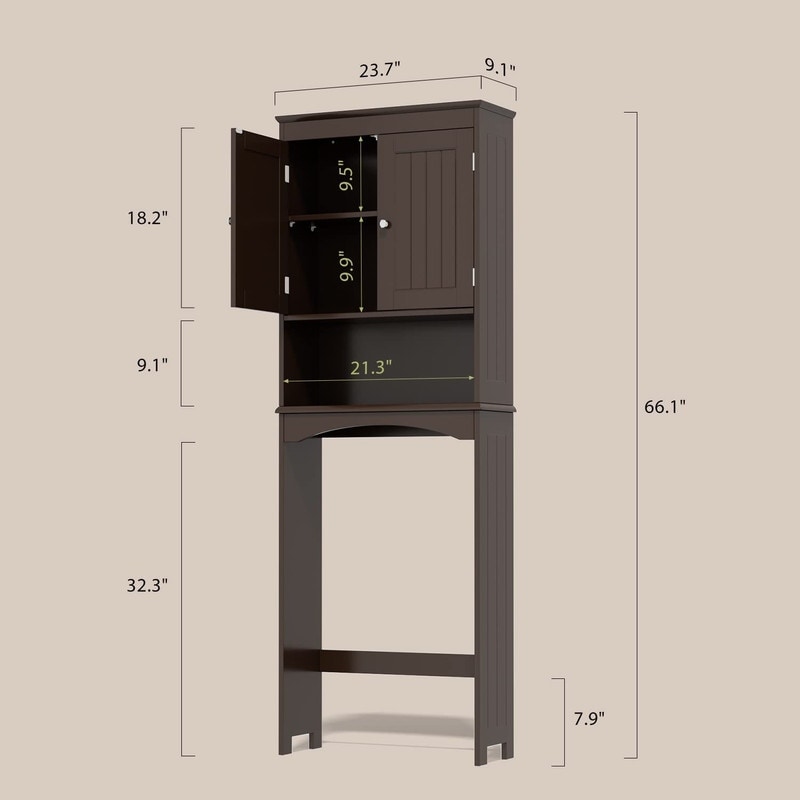 Mobiletto portaoggetti per il bagno, mobiletto portaoggetti per il WC, mensola per il bagno sopra il WC, WC salvaspazio