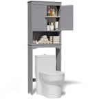 Mobiletto portaoggetti per il bagno, mobiletto portaoggetti per il WC, mensola per il bagno sopra il WC, WC salvaspazio