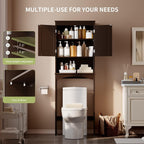 Mobiletto portaoggetti per il bagno, mobiletto portaoggetti per il WC, mensola per il bagno sopra il WC, WC salvaspazio