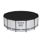Piscina fuori terra rotonda Bestway Steel Pro MAX con pompa e copertura
