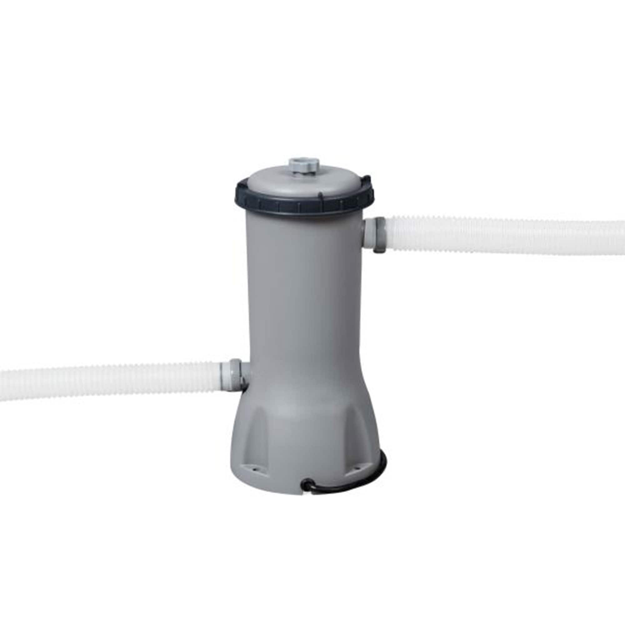 Piscina fuori terra rotonda Bestway Steel Pro MAX con pompa e copertura