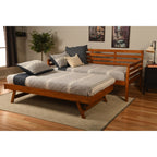 Divano letto Somette Boho con letto a scomparsa aggiuntivo (materassi non inclusi)
