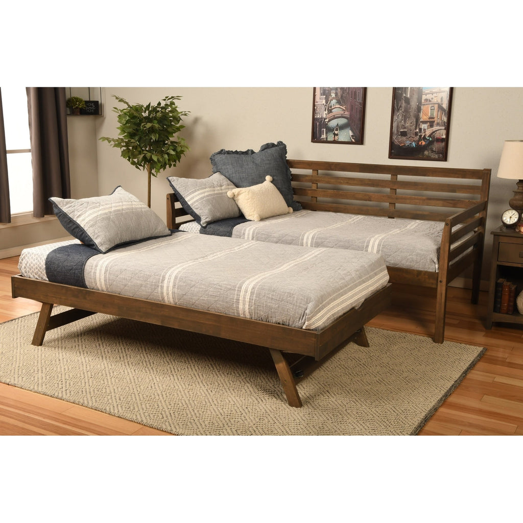 Divano letto Somette Boho con letto a scomparsa aggiuntivo (materassi non inclusi)