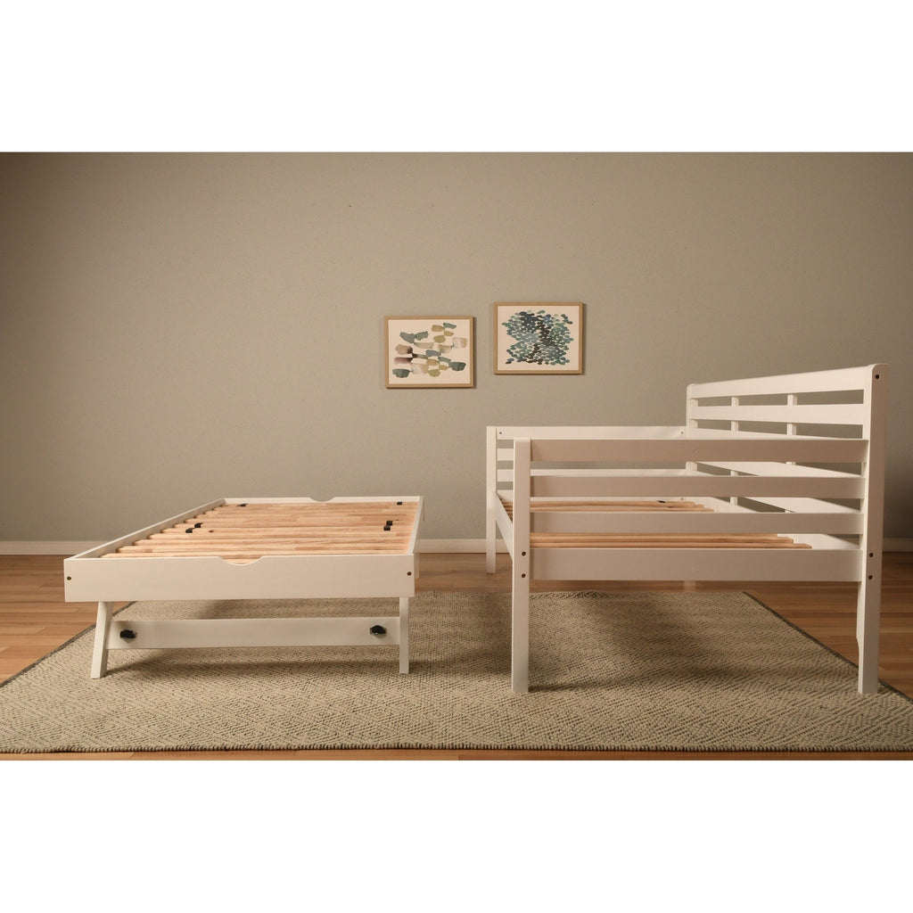 Divano letto Somette Boho con letto a scomparsa aggiuntivo (materassi non inclusi)