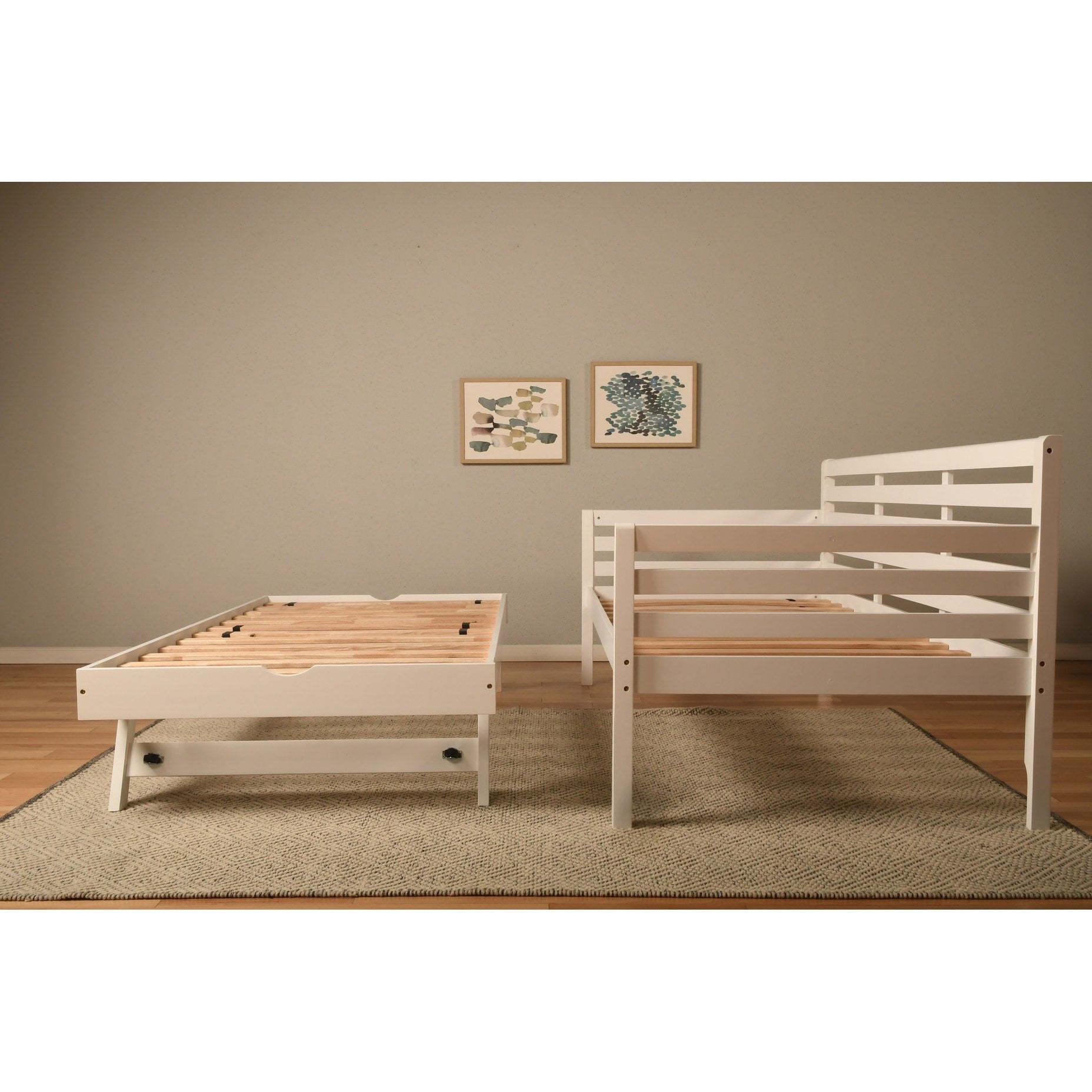 Divano letto Somette Boho con letto a scomparsa aggiuntivo (materassi non inclusi)