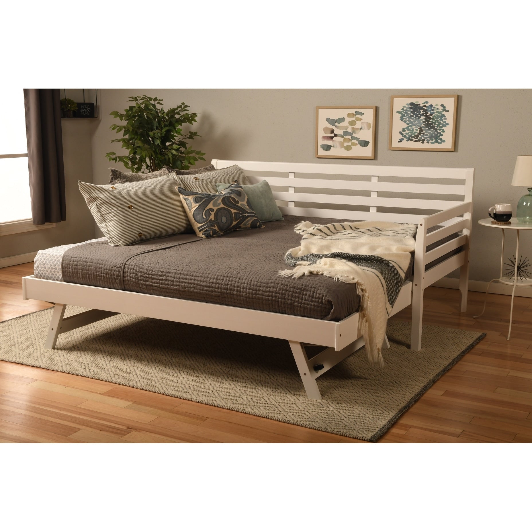 Divano letto Somette Boho con letto a scomparsa aggiuntivo (materassi non inclusi)