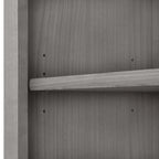 Libreria alta a 5 ripiani Somerset di Bush Furniture con ripiani regolabili