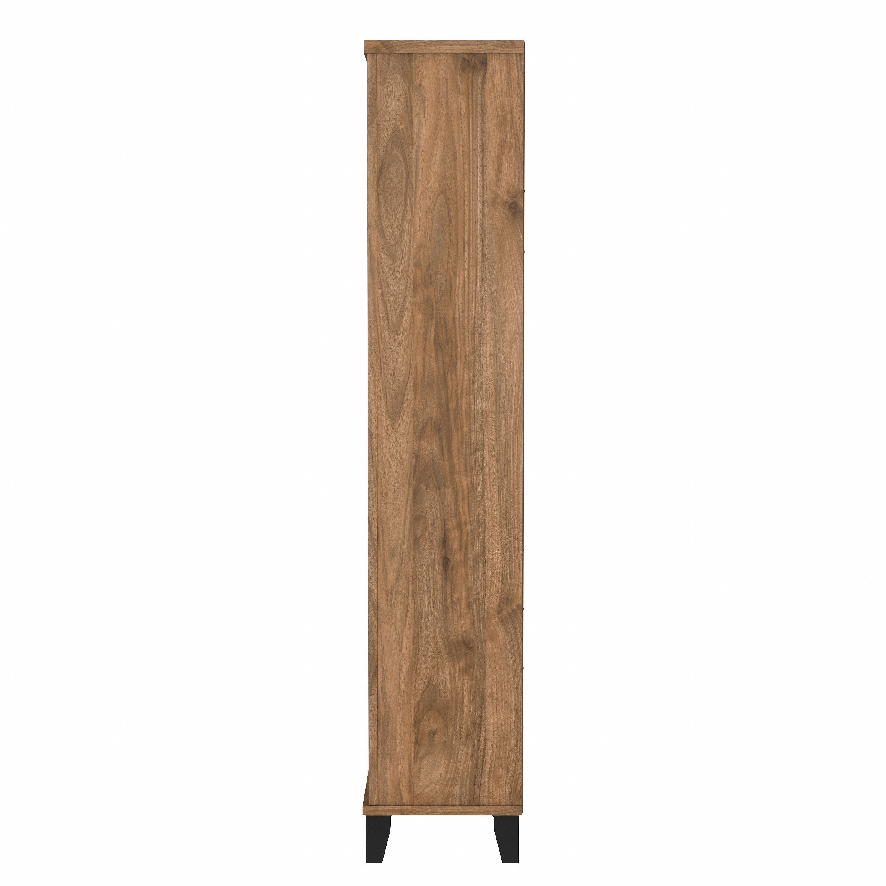 Libreria alta a 5 ripiani Somerset di Bush Furniture con ripiani regolabili