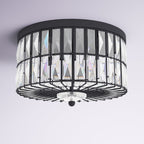 Lampada da soffitto a filo con cristallo a incandescenza a 2 luci C Cattleya