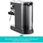 CASABREWS CM5418 Macchina per caffè espresso 20 bar con lancia vapore per schiuma di latte