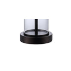 Lampada da tavolo a LED moderna e contemporanea Cabell 21 in vetro con ricarica USB, bronzo lucidato a olio (set da 2) di JONATHAN Y