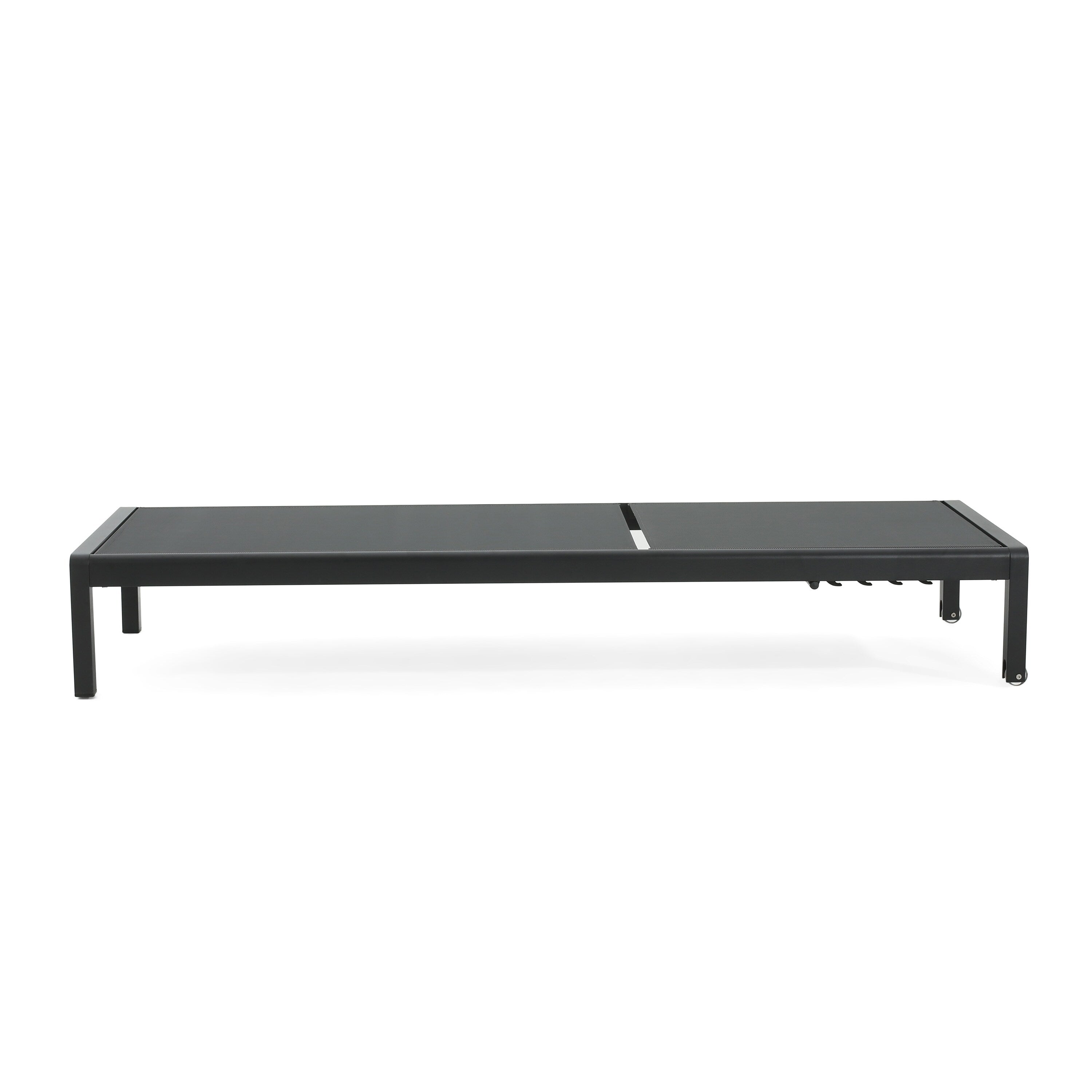 Chaise longue da esterno in alluminio Cape Coral (set da 2) di Christopher Knight Home - 77,56 P x 25,20 L x 11,80 A