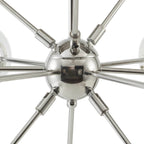 Lampadario INK+IVY Paige a 12 luci con lampadine a globo oversize