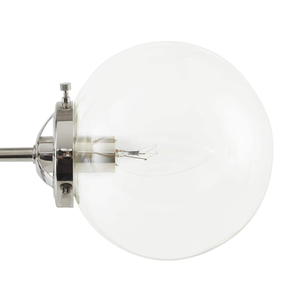 Lampadario INK+IVY Paige a 12 luci con lampadine a globo oversize